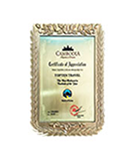 certification image